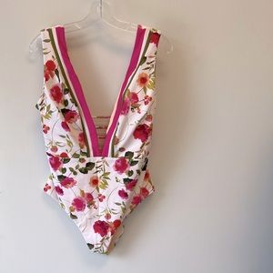 Nanette Lapore- Nordstrom One Piece Plunge Swimsuit